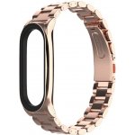 Xiaomi Mi Band 7 náhradní náramek/řemínek - BO chirurgická ocel Rose zlatá MBSCZ-7BO04 – Zboží Živě