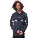 Horsefeathers Hey Dude Sweater blue melange