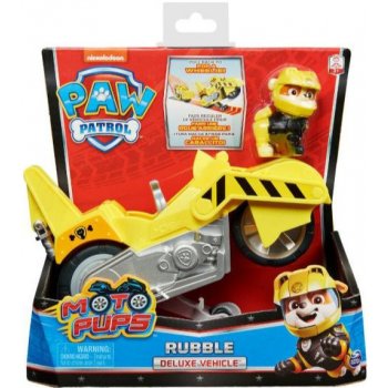 Spin Master Paw Patrol Tlapková Patrola Moto Pups motorka s figurkou Rubble