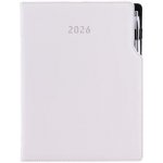 GEP A4 denní 2026 bílá/bílé obšití – Zboží Živě