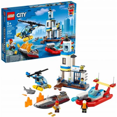 LEGO® City 60308 Pobřežní policie a jednotka hasičů – Zboží Živě