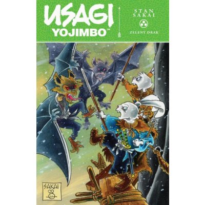 Usagi Yojimbo - Zelený drak - Stan Sakai – Zboží Mobilmania