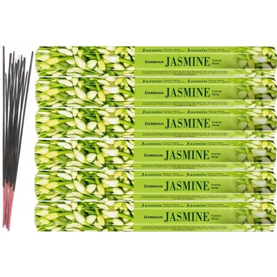 Darshan Incense Vonné tyčinky Jasmín 6 x 20 ks – Hledejceny.cz