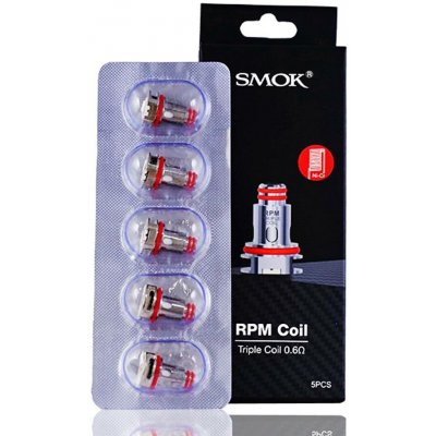 Smoktech Smok RPM Coil Triple 0.6 ohm 5 ks – Hledejceny.cz