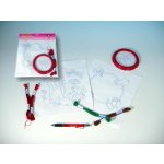 Vyšívání vyšívací rámeček 3 předlohy 2 příze v sáčku 24x26x1cm – Zboží Dáma