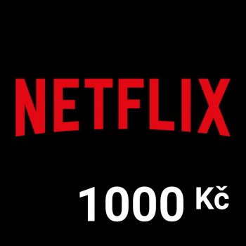 Netflix dárkový poukaz 1000 Kč