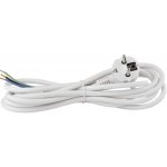 Emos Flexo šňůra PVC 3× 1,5mm2, 3m, bílá S14323 – Zboží Živě
