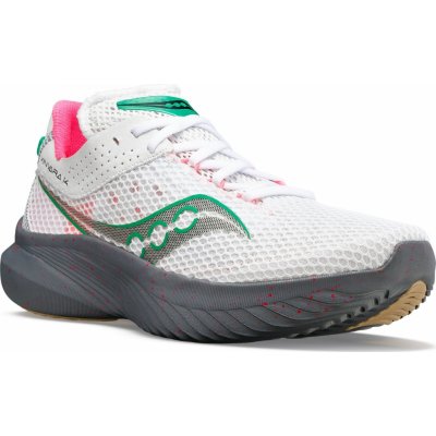 Saucony Kinvara 14 Womens Shoes white/gravel – Zboží Mobilmania