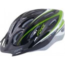 Cyklistická helma Force Hal černá-zelená 2015