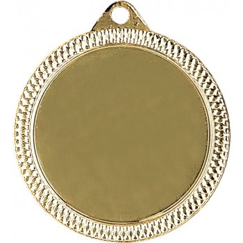 Medaile kovová Zlatá 3,2 cm 2,5 cm
