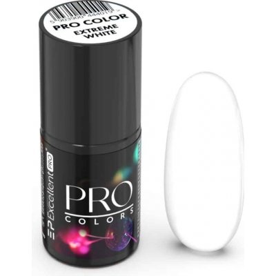 Excellent PRO Gel Lak Pro Colors 069 EXTREME WHITE 7 g – Zboží Dáma