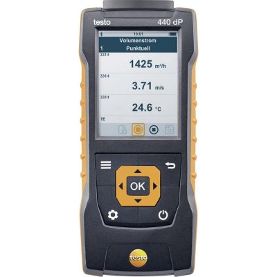 Testo 440 dP Přístroj pro měření klimatických veličin vč. diferenčního tlaku – Sleviste.cz