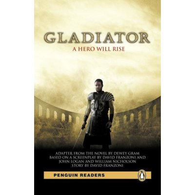 Penguin Readers 4 Gladiator Book + MP3 Audio CD – Hledejceny.cz