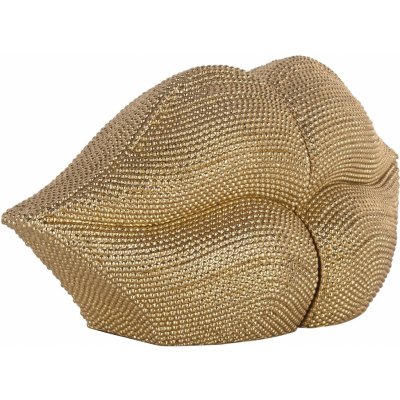 Richmond Set dvou zlatých zarážek na knihy Kiss 13,5 cm – Zboží Dáma