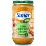 Sunar BIO Zelenina těstoviny kuřecí maso 12m+ 235 g – Zboží Dáma