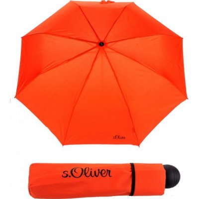 Deštník skládací s.Oliver Fruit-Cocktail oranžový 70801SO18 – Zboží Mobilmania
