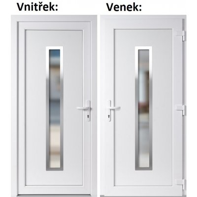 Soft Hana Inox bílá pravé 98 x 198 cm – Hledejceny.cz