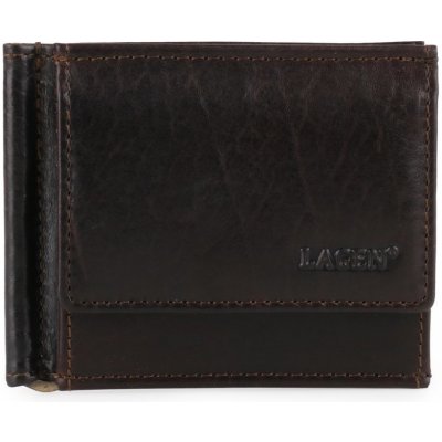 Lagen pánská kožená dolarovka 1999 T tmavě hnědá – Zboží Mobilmania