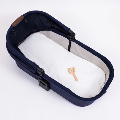 Tulimese Podložka do korby mušelínová smetanová – Sleviste.cz