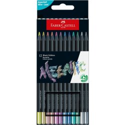 Faber Castell 116415 Black Edition Supersoft 12 ks