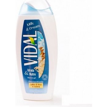 Vidal Milk & Cream sprchový gel 250 ml