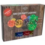HIT Party osvětlení 10x barevná koule s časovačem 100led 4,5m – Hledejceny.cz