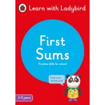 First Sums: A Learn with Ladybird Activity Book 3-5 years - Ideal for home learning - EYFS) (Ladybird – Hledejceny.cz