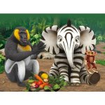 Dino obrázkové kostky Safari 12 kostek – Zboží Dáma