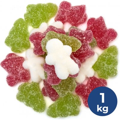NUTSMAN Vánoční želé mix kyselý 1 kg – Hledejceny.cz