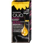 Garnier Olia Permanent Hair Color olejová permanentní barva na vlasy 1,10 Black Sapphire 50 g – Sleviste.cz