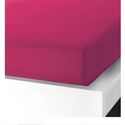 Lozni-povleceni-levne Microtop prostěradlo růžové 180x200