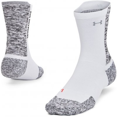 Under Armour ponožky UA AD Run Cushion 1pk Mid-WHT 1376076-101 – Zboží Mobilmania