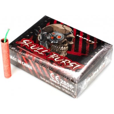 Petardy SKULL BURST 30ks – Zboží Dáma
