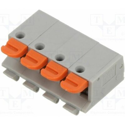 AMPHENOL ANYTEK GA0010480000G Konektor: svorkovnice do plošného spoje; svorka; GA; 7A; PIN: 4 – Zboží Mobilmania