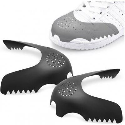 Univerzální vyztužující vložky do obuvi – Ochrana a dlouhá estetika bot, černé – Sleviste.cz