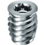 RAMPA závrtná matice TYP SKD330 M 8 x 15 AD:14 pozinkovaná modrá s límcem – Zboží Mobilmania