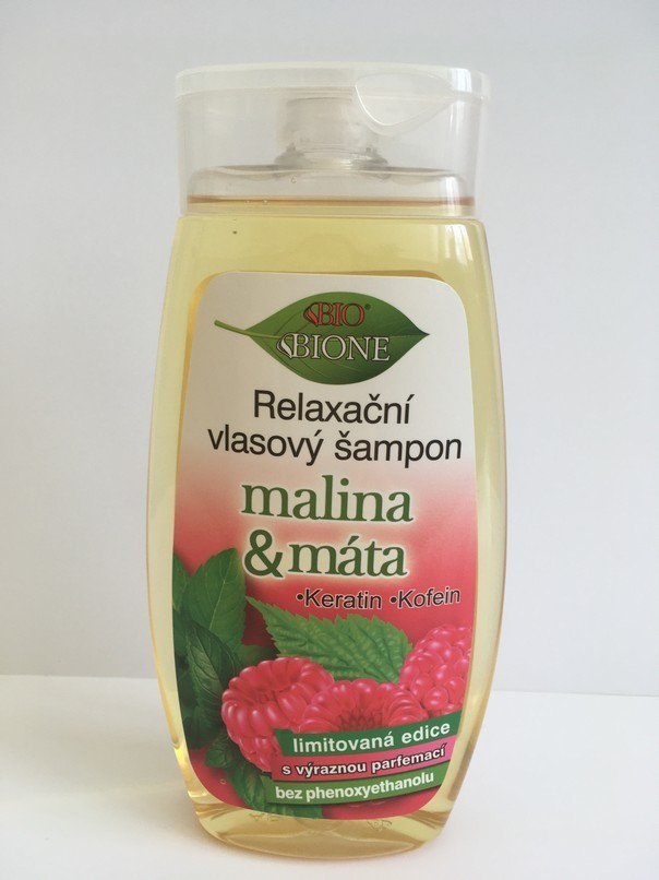 BC Bione Cosmetics Malina & Máta relaxační vlasový šampon 260 ml od 80 Kč -  Heureka.cz