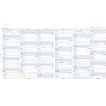 Filofax horizontální kalendář 2025 plánovací AJ A5 – Zboží Živě