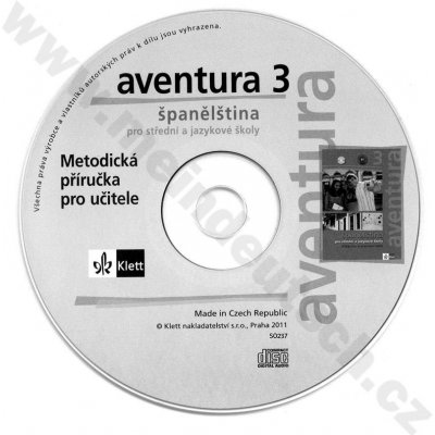 Aventura 3, učebnice s pracovním sešitem + 2CD – Zboží Mobilmania
