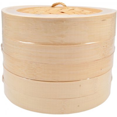 Bambusový pařák průměr 20 cm (dva díly + poklička) – Zboží Dáma