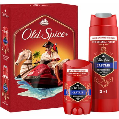 Old Spice Captain stick 50 ml + SG 250 ml dárková sada – Sleviste.cz
