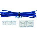 Příchytky stahovacího pásku GPH VPU 19x19/E bílé (100ks) – HobbyKompas.cz