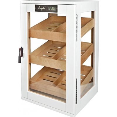 Humidor na doutníky Angelo Cabinett White 30x28x53cm – Sleviste.cz