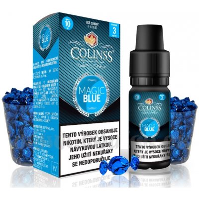 Colinss Magic Blue Ledové bonbony 10 ml 3 mg – Zboží Dáma