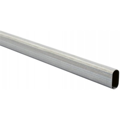 Walteco Oválná šatní tyč 900x30x15 mm pozinkovaná 92148 – Sleviste.cz