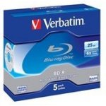 Verbatim BD-R SL 25GB 6x, printable, jewel, 10ks (43713) – Zboží Mobilmania