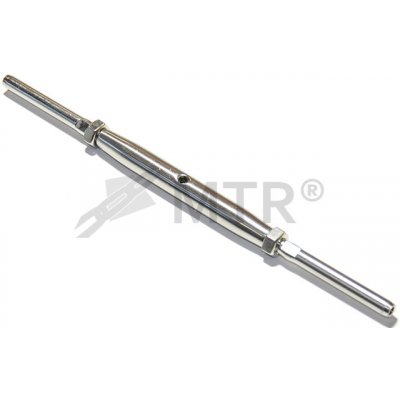 MTR Napínák trubkový s lisovacími koncovkami, nerezový Varianta: Napínák trubkový s lisovacími koncovkami, nerezový 4mm/M8 nerez A4 – Hledejceny.cz