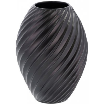 Porcelánová váza River Black, 21 cm - MORSØ – Hledejceny.cz