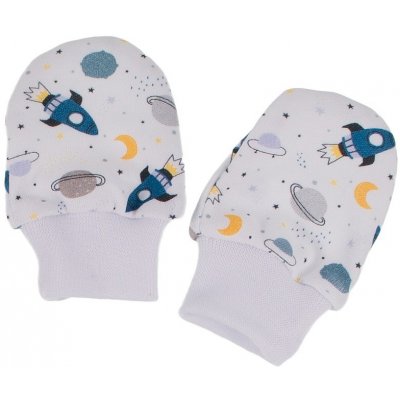 Kojenecké bavlněné rukavičky Rakety – Zboží Dáma