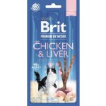 Brit Premium by Nature Cat Chicken & Liver 3 sticks 15 g – Zboží Mobilmania